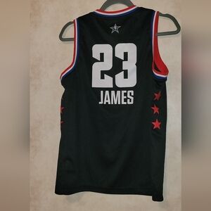 NIKE LEBRON JAMES 2019 ALL STAR LA LAKERS SWINGMAN JERSEY Juniors sz‎ L 14/16